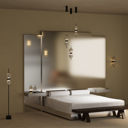 Торшер Maytoni Double Moon MOD478FL-L15B3K