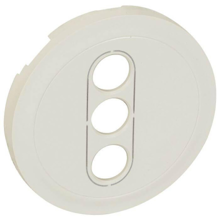 Лицевая панель Legrand Celiane розетки аудио/видео RCA слоновая кость 066278