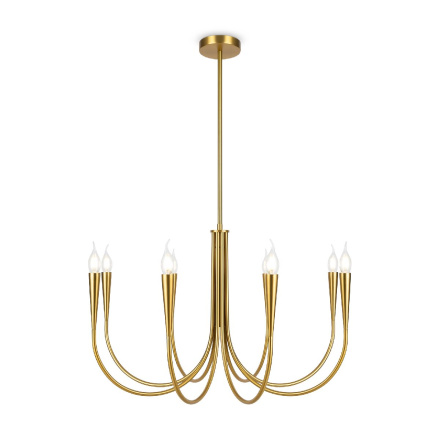 Люстра на штанге Freya Branches FR5253PL-08BS