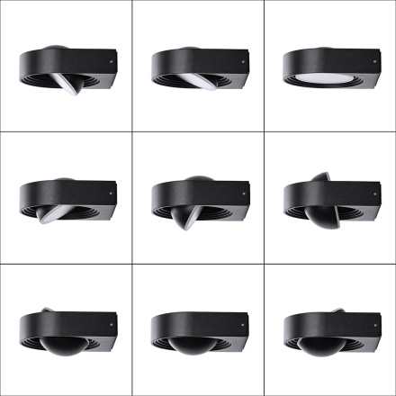 Архитектурный светильник Arte Lamp San Francisco A1831AL-1BK