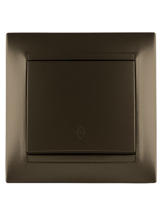 Выключатель одноклавишный на 2 направления Лама TDM Electric SQ1815-0706