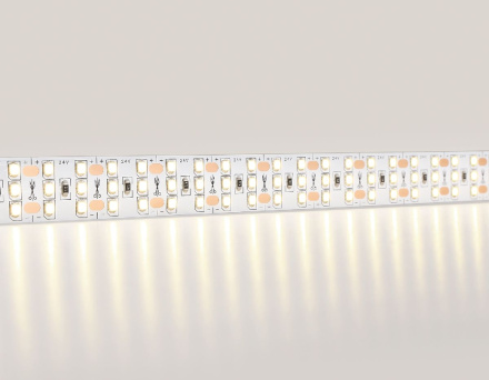 Светодиодная лента трехрядная Ambrella Light LED Strip 24В 2835 26Вт/м 3000K 5м IP20 GS3901