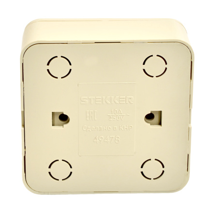 Переключатель одноклавишный Stekker София 49478 MSW10-12-04