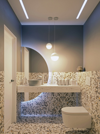 Трековый светильник Arlight LGD-Emisfero-Track-Hang-2TR-R150-11W Warm3000 035946