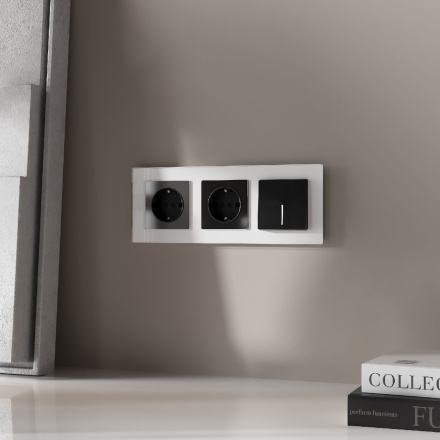 Выключатель одноклавишный с подсветкой Werkel 4690389197604 W1110148 a064025