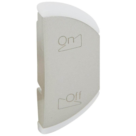 Клавиша правая Legrand Celiane ON/OFF освещение и звуковая трансляция титановая 068452