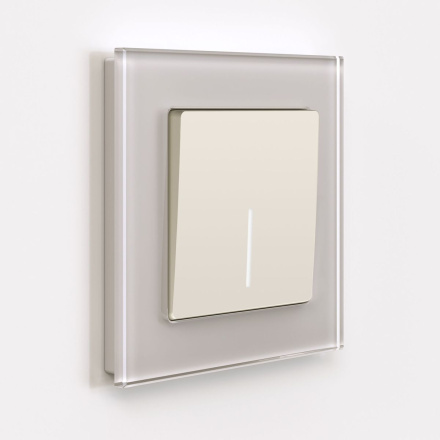 Выключатель одноклавишный с подсветкой Werkel 4690389184574 W1110162