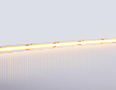 Светодиодная лента Ambrella Light Illumination COB 528Led/14W m/ 24V IP20 3000K/ 5m*10mm*2mm (2 конт.) GS4751