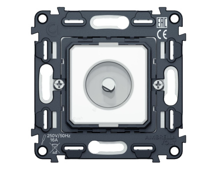 Механизм терморегулятора с датчиком для теплого пола с подсветкой 16A-250V QUANT (EXTRA CONTROL) Ambrella Volt VM1381