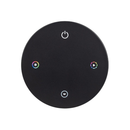 Пульт Arlight SMART-801-22-1G-RGBW Black (3V, Magnet, 2.4G) 046479