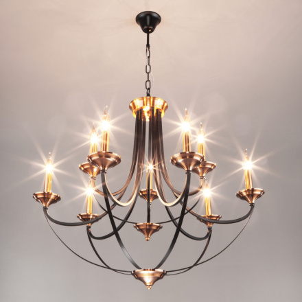 Подвесная люстра Eurosvet 60098/9 черный