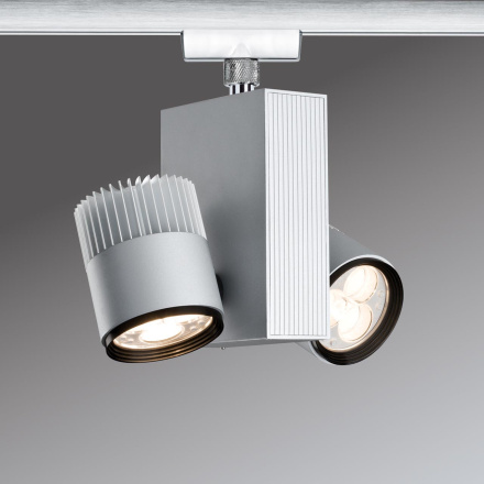 Трековый светодиодный cветильник Paulmann Rail System VariLine Duett 95084