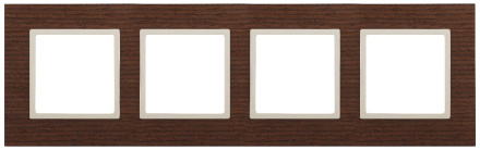 Рамка на 4 поста Эра 14-5304-09 Б0034586