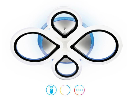 Потолочная светодиодная люстра Ambrella Light Original FA520