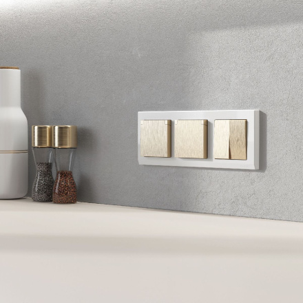 Розетка с защитной крышкой и шторками Werkel W1171210 4690389213137 a069604