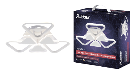 Потолочная люстра Ritter Nuvola 52939 6
