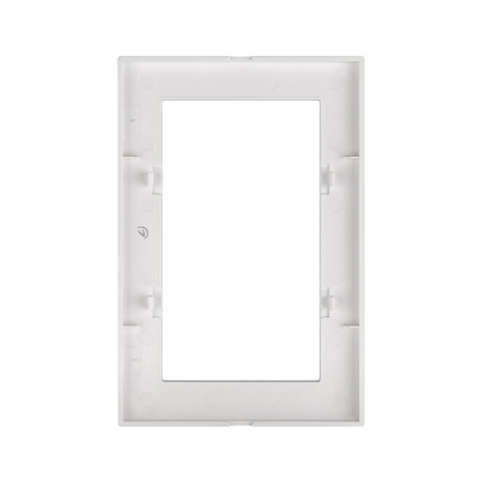 Рамка одноместная Arlight FRM-GLARE-GS-D-WH 043789