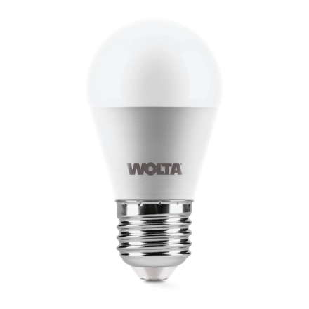 Светодиодная лампа WOLTA 12Вт 6500K Е27 груша матовая 25W45GL12E27