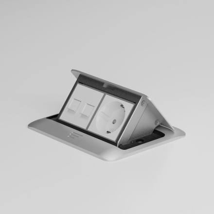 Выдвижной блок на 4 модуля Werkel W8074065 4690389211720 a069366