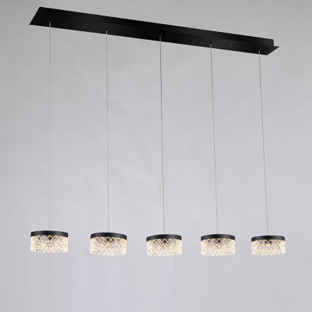 Подвесной светильник Delight Collection MD21020075 MD21020075-5B matt black