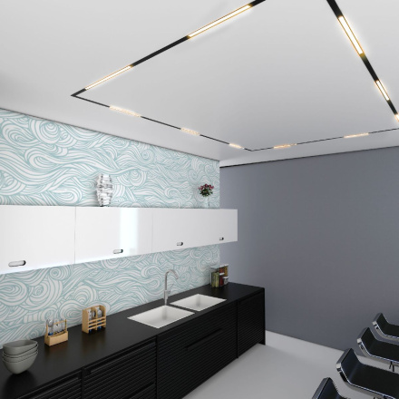 Трековый магнитный светильник Elektrostandard Slim Magnetic 4690389206436 85002/01 a067374