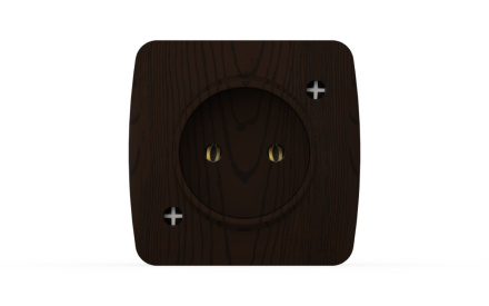 Розетка без заземления ELBI Alsu 504-010400-215