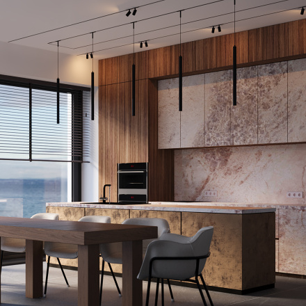 Трековый магнитный светильник Maytoni Focus Led TR179-1-5WTW-M-B