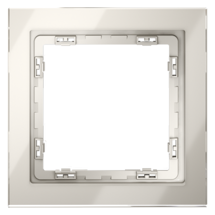 Рамка на 1 пост Voltum S70 VLS110103 (кашемир, стекло)