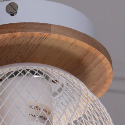 Потолочный светильник Reluce 01565-3.3-01 WH+WOOD