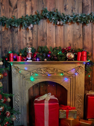 Светодиодная гирлянда Uniel (UL-00007304) теплый белый ULD-S0500-050/DGA Warm White IP20