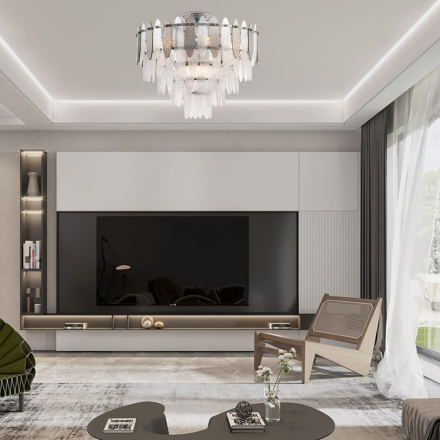 Потолочная люстра Arte Milano Sorrento 371309/8/40/500 CR