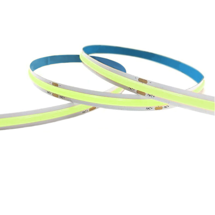 Светодиодная лента Apeyron 24В 14Вт/м COB, 512д/м IP20 5м зеленая 00-367