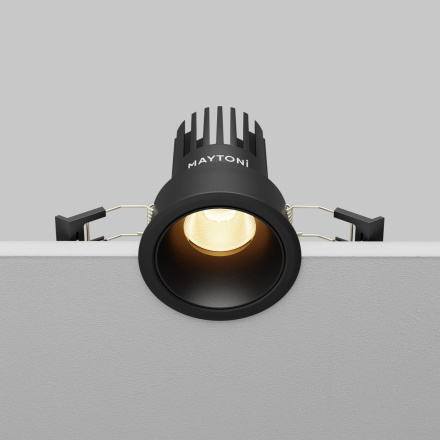 Встраиваемый светильник Maytoni Dip DL115-10W-2.7K-B