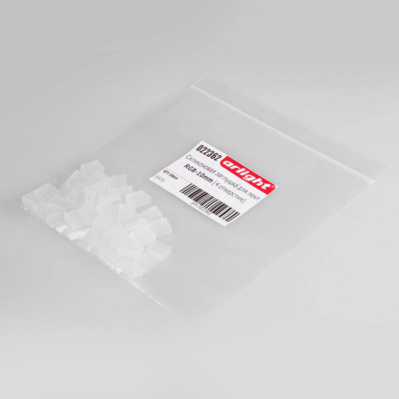 Силиконовая заглушка для лент Arlight RGB-10mm (4 отверстия) 022362