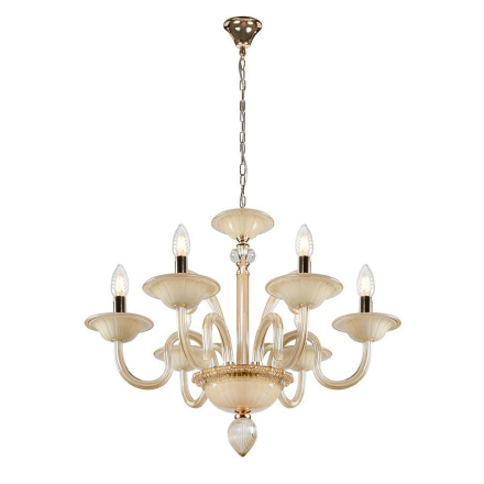 Подвесная люстра iLamp Classic P2318-6GD