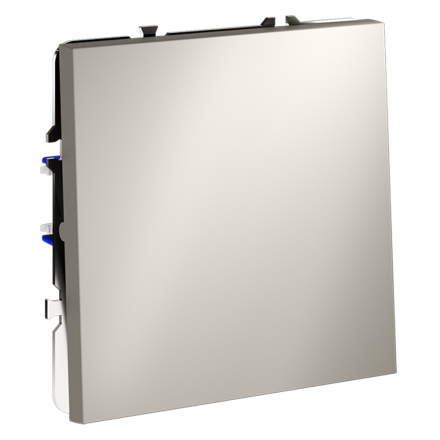 Проходной переключатель одноклавишный Voltum S70 VLS010303 (кашемир)