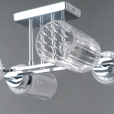 Потолочная люстра Illumico IL0780-4CSQ-25 CR NAPLES