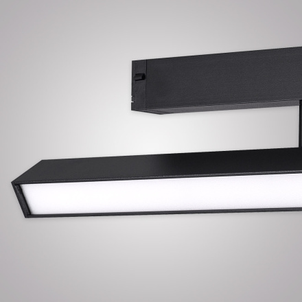 Трековый однофазный светильник AM Group AM533 BK-220V-18W SMART