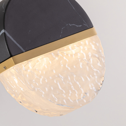 Настенный светильник Delight Collection MB25030008-1A brass/black