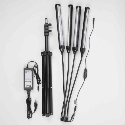 Светодиодный светильник для растений Uniel Minigarden ULT-P32-36W/SPLE/TM/40 IP40 Black Quad UL-00008905