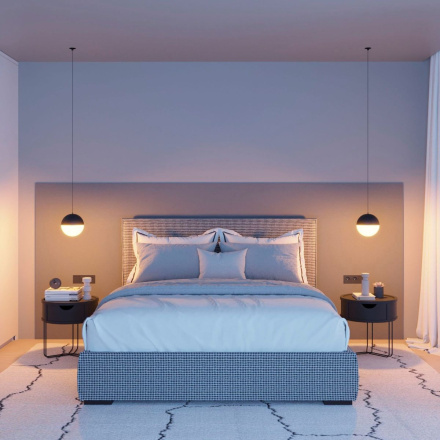 Подвесной светильник Arlight SP-EMISFERO-HANG-BUILT-R150-11W Day4000 (BK, 170 deg, 230V) 056591