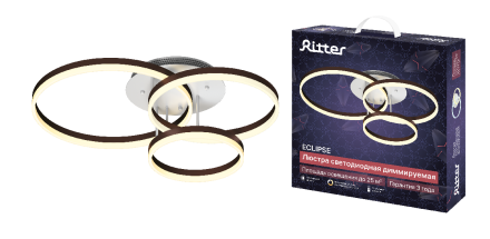 Потолочная люстра Ritter Eclipse 52083 6
