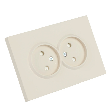 Розетка 2-местная с защитной шторкой Stekker Эмили б/з 250В 16А RST16-5116-08 кашемир soft touch 49903