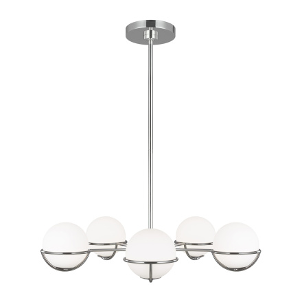 Люстра на штанге Feiss Apollo (fe) FE-APOLLO5-PN