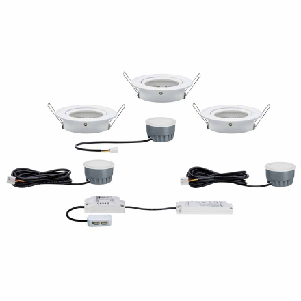 Встраиваемый светодиодный светильник Paulmann Premium SmartCoin BLE Tunable 93936