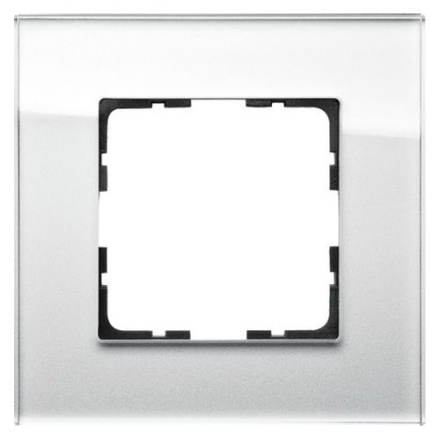 Рамка Jasmart G-Glass 1-постовая G1001GW