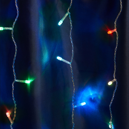 Уличная светодиодная гирлянда Feron CL18 230В 8Вт мультиколор 1,5м IP44 48172