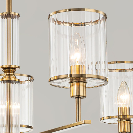 Люстра на штанге Illumico IL0183-8C-79 COPPER