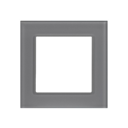 Рамка на 1 пост Arlight FRM-GLARE-GS-1-GR 043788