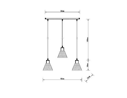 Подвесной светильник Arte Lamp Lancaster A5891SP-3BK